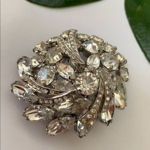 Vintage bridal brooch